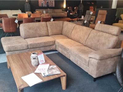 Lederland EINDHOVEN Showroommodel Harm  hoek met 1 electr  rela